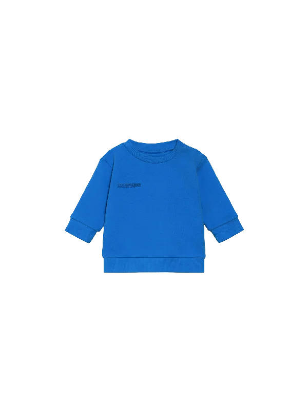 Baby 365 Sweatshirt—cobalt blue