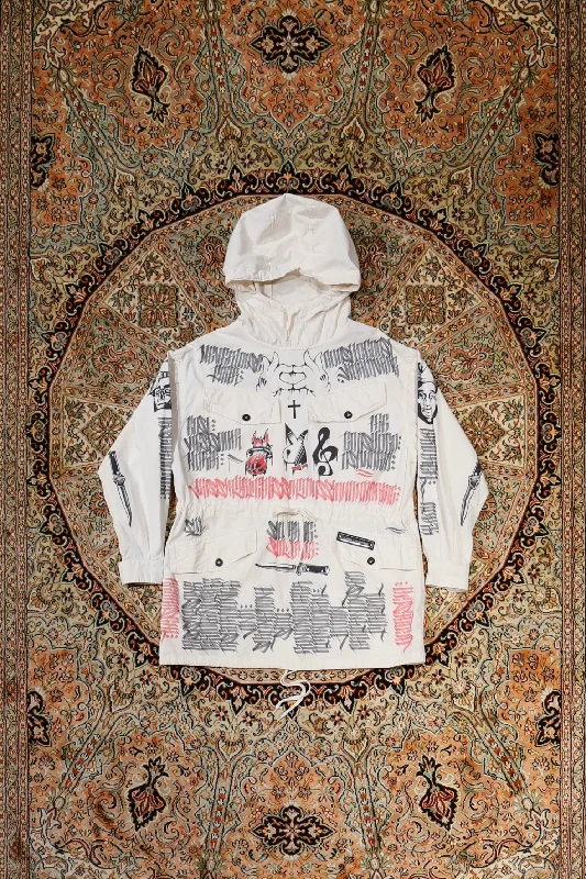 SW HAND GRAFITTIMIL HOODIE (B)