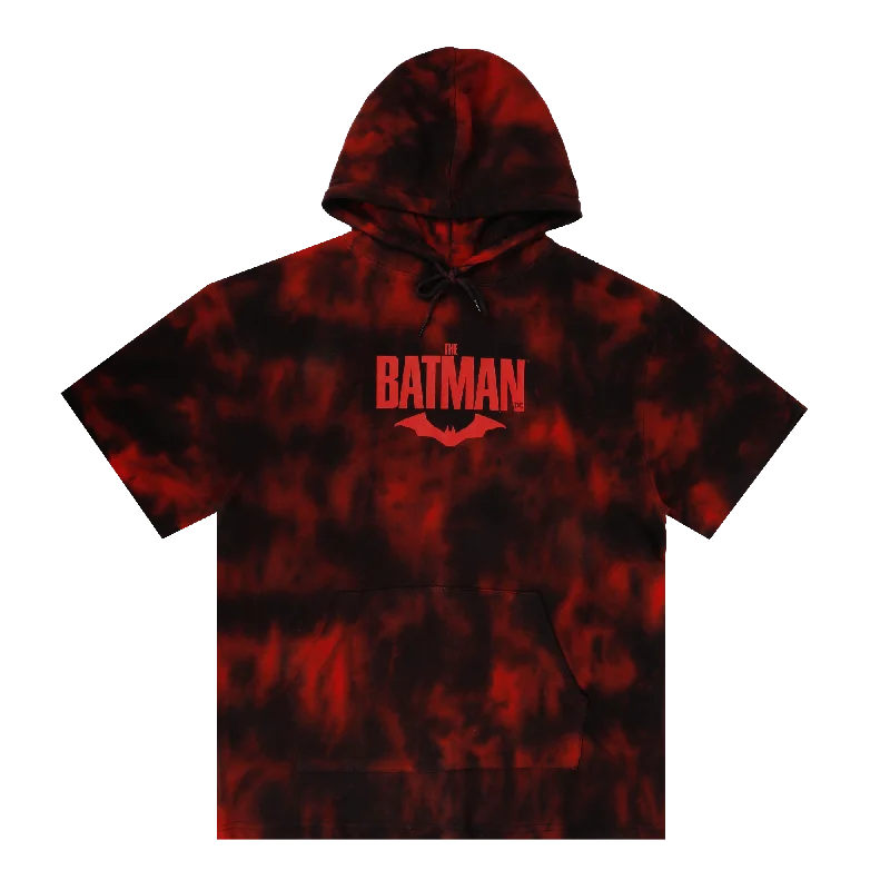 The Batman Short Sleeve Tie-dye Hoodie