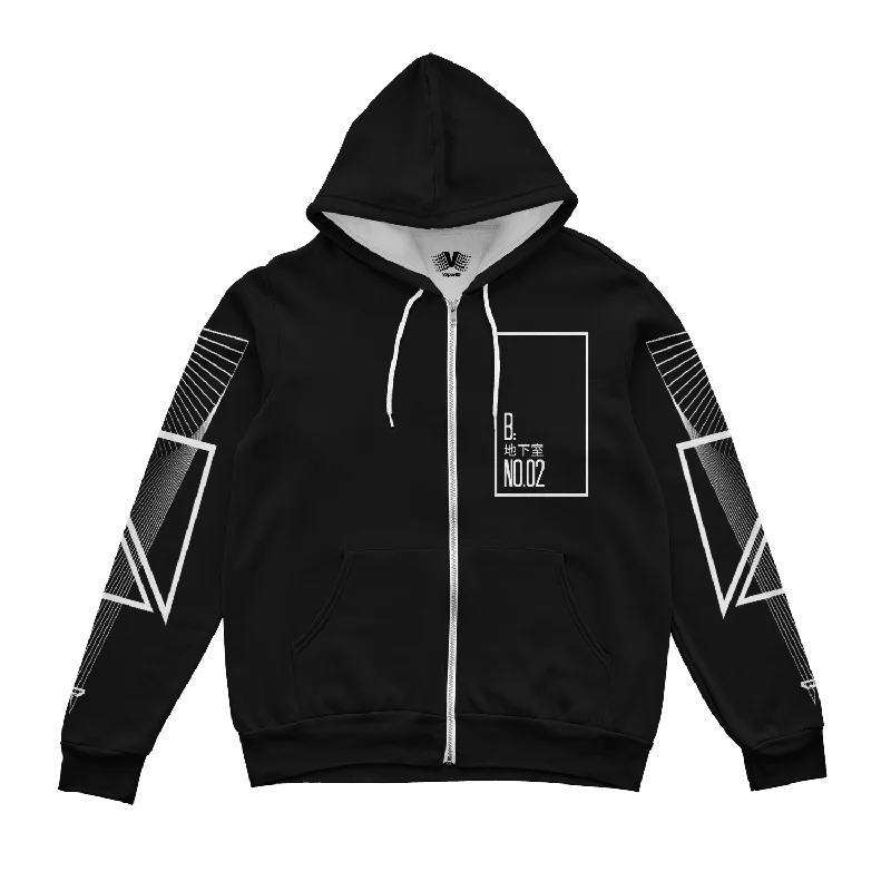 Geomancy Zip Up Hoodie