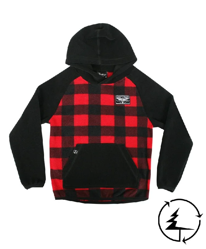 Hoodie pour Enfant MOUNTAIN JR | Lumberjack Rouge