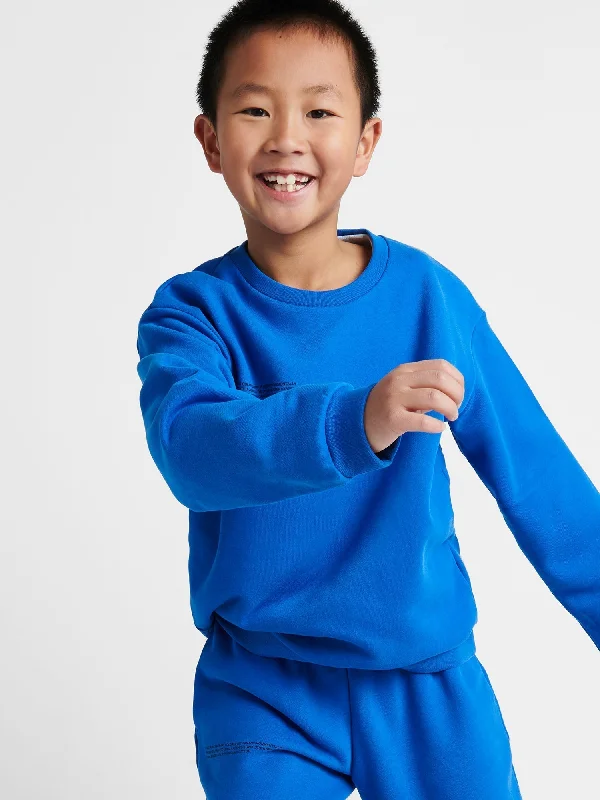 Kids' 365 Midweight Sweatshirt—cobalt blue