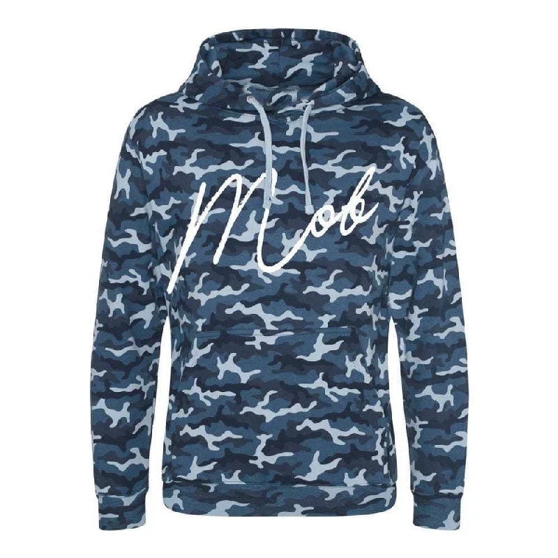 Navy Camo Hoodie