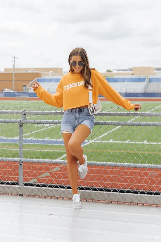 Tennessee Orange Cropped Sweatshirt