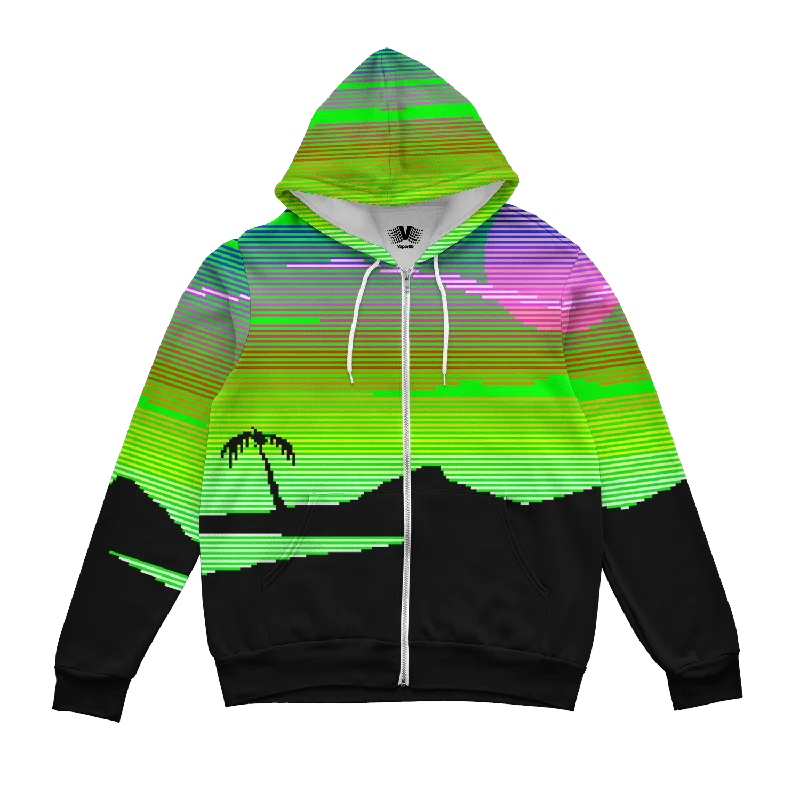 Tropicalia Zip Up Hoodie