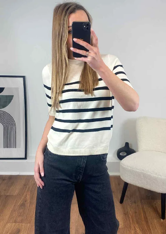 VERO MODA Saba Stripe Knit Top